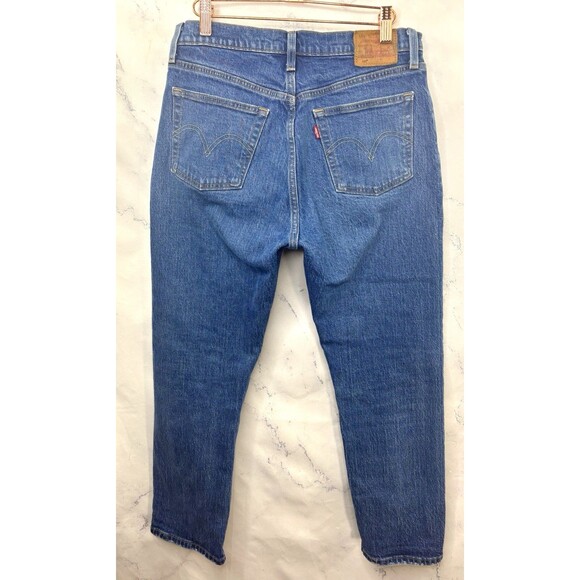 Levi's 501 Premium Original High Rise Button Fly Denim Jeans Womens 29 Retro - Picture 11 of 16